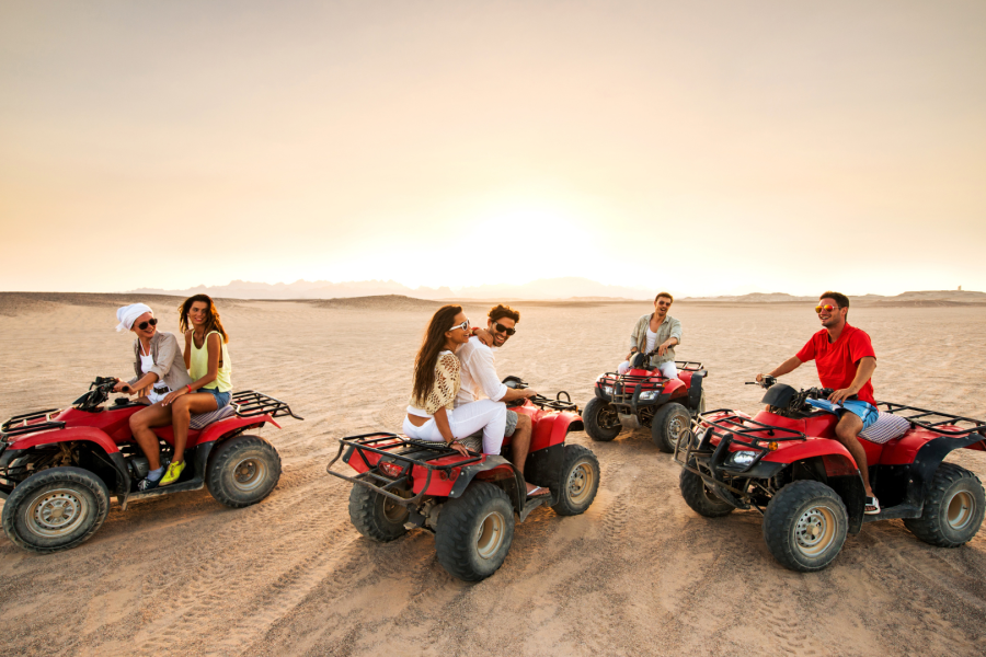 Quad dans le désert d’AGAFAY